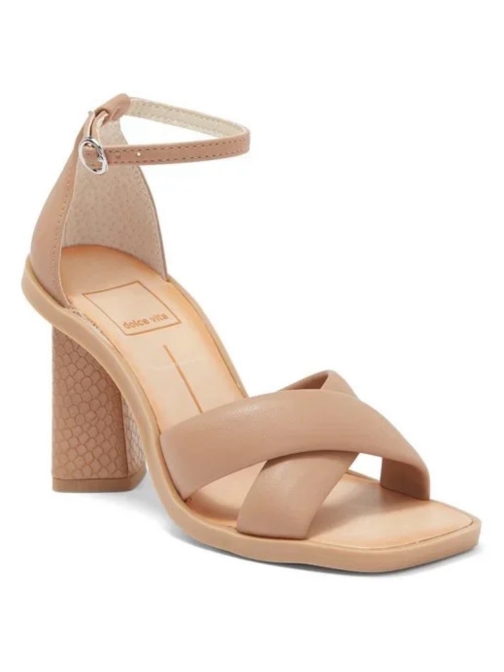 Dolce Vita Fanya Tan Heeled Sandals Women’s Size 7